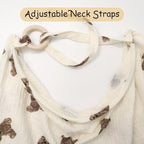 Detailed view of the rigid hoop on the nursing cover