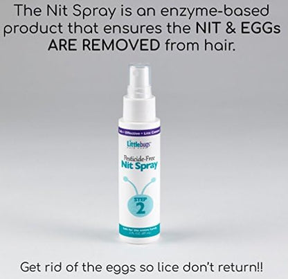 Little Bugs pesticide-free head lice treatment formula for toddlers