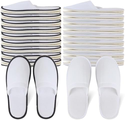 Yeios bulk spa slippers showing the thick cushioned sole construction