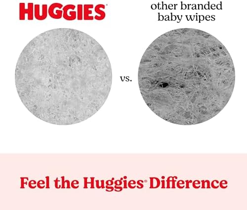 Huggies Simply Clean Unscented Baby Diaper Wipes, 11 Flip-Top Packs (704 Wipes Total), Packaging May Vary - Image 6