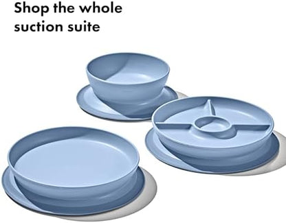OXO Tot Dusk suction plate showing parent-friendly removal twist