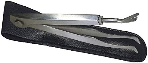 Etradewinds tick remover tool inside protective leather case