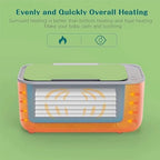 Open Orozee wipe dispenser showing internal large capacity storage