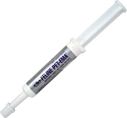 Detailed label view of imported Pet-Ema feline enema