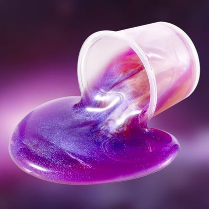 Bulk packaging arrangement of twenty four individual one ounce slime pods.