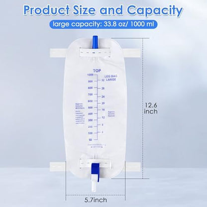 Geiserailie drainage bag anti-reflux valve detail