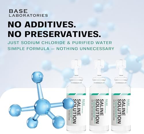 Authentic Base Laboratories hypertonic saline solution packaging
