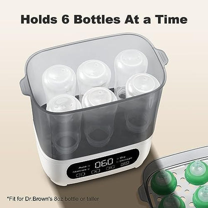 Amzbabychef 4-in-1 sterilizer packaging and contents