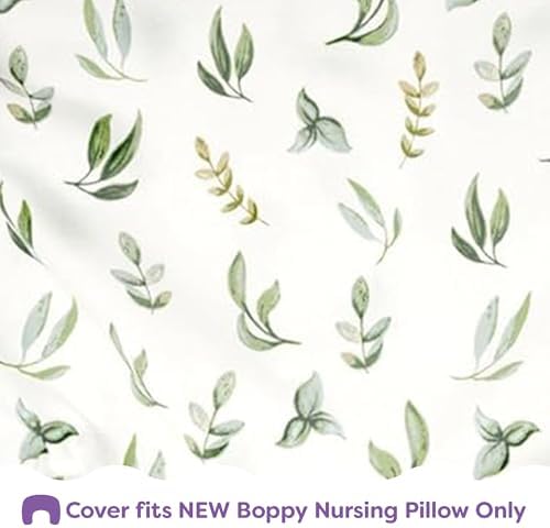 Boppy nursing pillow cover fitted on redesigned nursing pillow