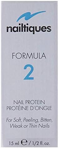 Nailtiques Formula 2 protein treatment for soft and peeling nails