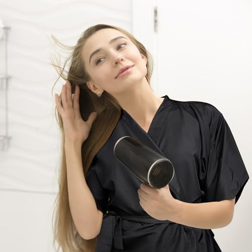 Hair stylist using waterproof barber smock