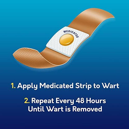Back label of Compound W One Step Pads showing ingredients and directions.