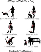 EVERKING hands free running leash aluminum alloy clip and swivel hook