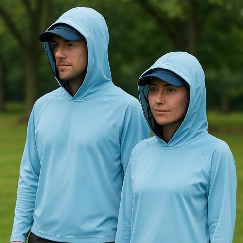 Detail view of breathable fabric on Aoximyouny mosquito jacket