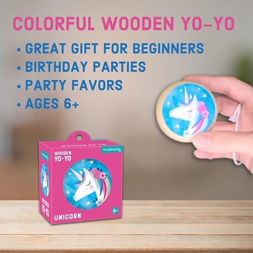 Mudpuppy classic wooden yo-yo in original packaging