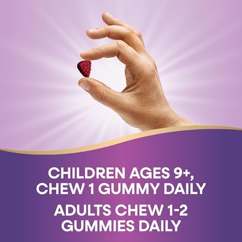 Antioxidant zinc gummies for skin health and cellular support in a large value bottle