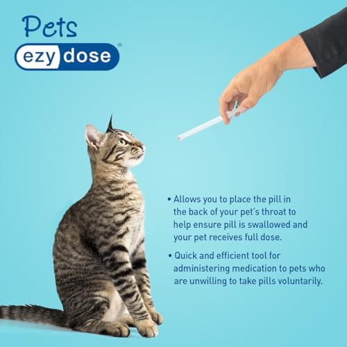 EZY DOSE safe oral medication tool for small and large pets side profile.