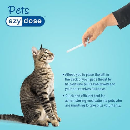 EZY DOSE safe oral medication tool for small and large pets side profile.