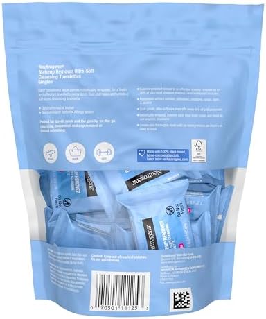 Alcohol-free dermatologist tested wipes safe for sensitive eye area