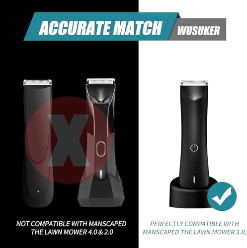 Four piece premium replacement cutting guides for body hair grooming