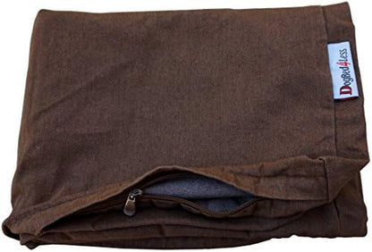 Dogbed4less 55x37x4 inches extra large dog bed cover fabric detail