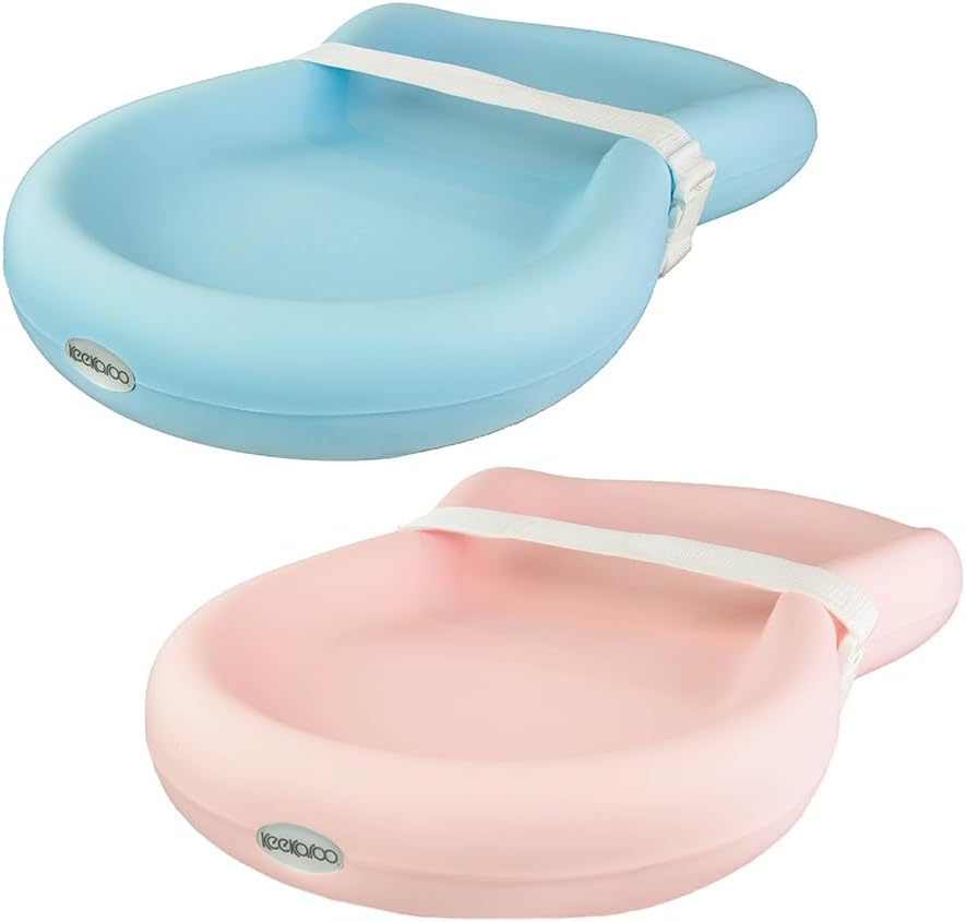 Keekaroo Peanut Changer Baby Pink front view