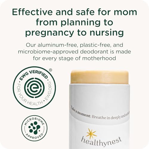 HealthyBaby aluminum free natural deodorant for sensitive skin.