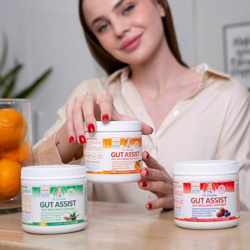 Doctor Danielle Gut Assist supplement powder packaging side view