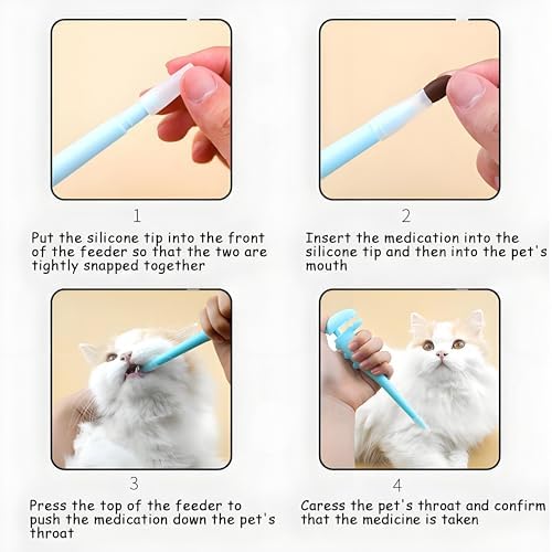 TAOZUA dinosaur pet piller gun plunger mechanism