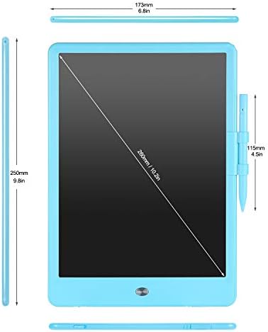 LCD Writing Tablet Drawing Tablets for Kids 10Inch with Protect Bag,LEYAOYAO Colorful Screen Drawing Board Doodle Scribbler Pad Learning Educational Toy - Gift for 3-6 Years Old Boy Girl (Blue) - Image 5