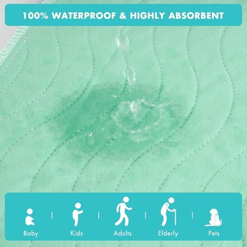 Bunlitent reusable bed pad showing waterproof protective layer