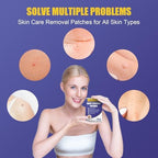 Individual foil packaging of WABRINY patches demonstrating travel friendly and hygienic design.
