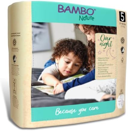 Eco friendly overnight nappies with leak protection channel technology