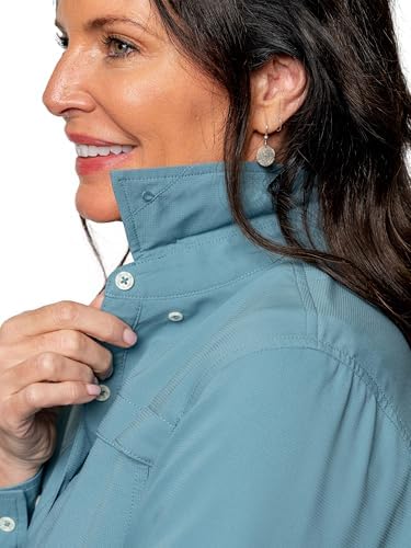 Back view of Insect Shield Elements Lite shirt with mesh vent