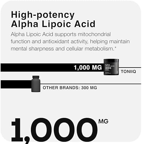 Top view of Toniiq antioxidant supplement bottle cap
