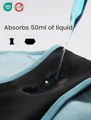 Side view of Tiichoo soft period underwear for women