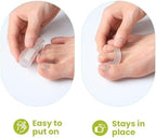 Washable and reusable gel toe separators for diabetic foot care and bunion support
