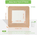 Back of the NeuHeils packaging displaying product features and sterile latex free wound instructions.