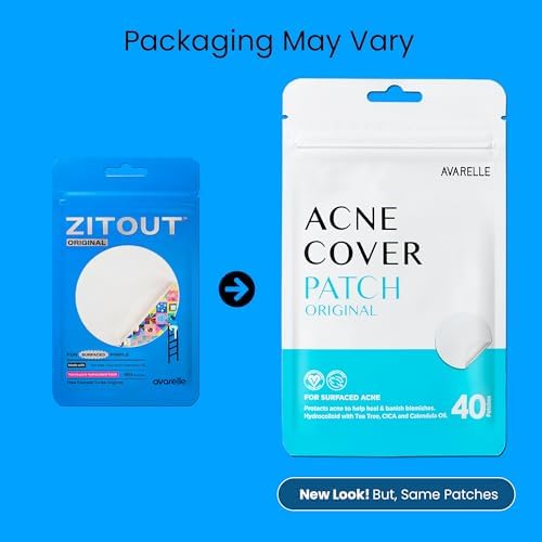 Avarelle vegan and cruelty free pimple patches packaging back details.