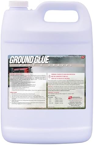 Close Up Of Corrosion Technologies Super Concentrated Dust Control Formula Label Details