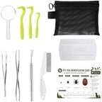 Professional tick remover set for cats dogs and humans
