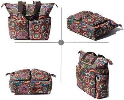 Esvan travel bag in backpack mode for hands-free carrying