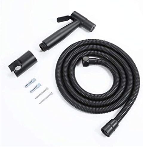 Flexible metal hose connected to the bidet spray head