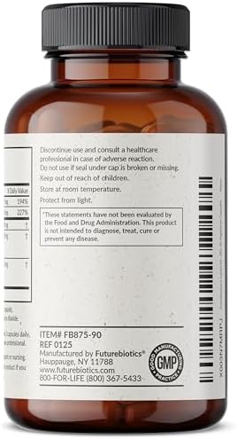 Futurebiotics L-Lysine Defense packaging side profile