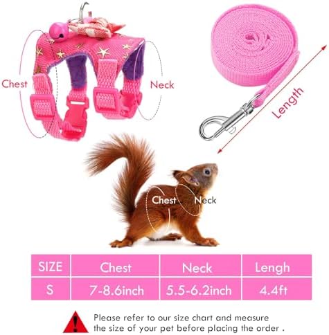 Satinior small animal vest displaying breathable plush lining material