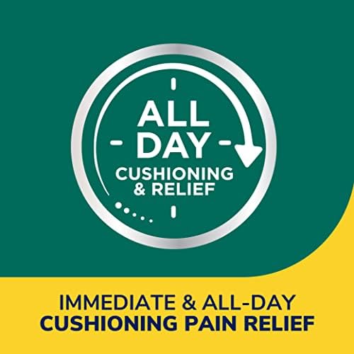 Five count pack of Dr. Scholl's imported callus protection cushions.