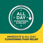Five count pack of Dr. Scholl's imported callus protection cushions.