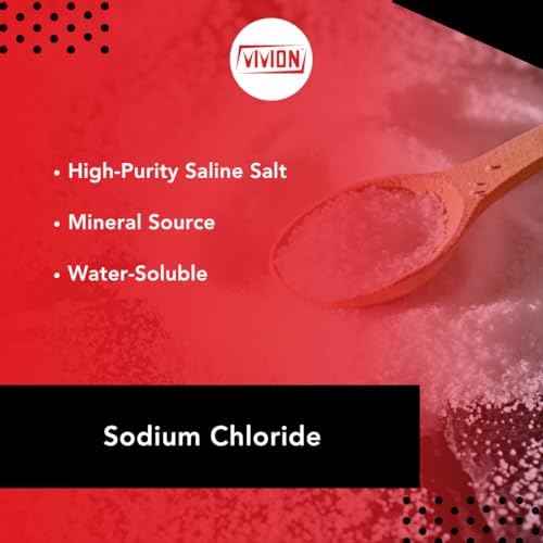 Pure white crystalline sodium chloride mineral powder from Vivion close up view.