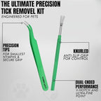 Close up of PetzLifeWorld tick remover kit contents