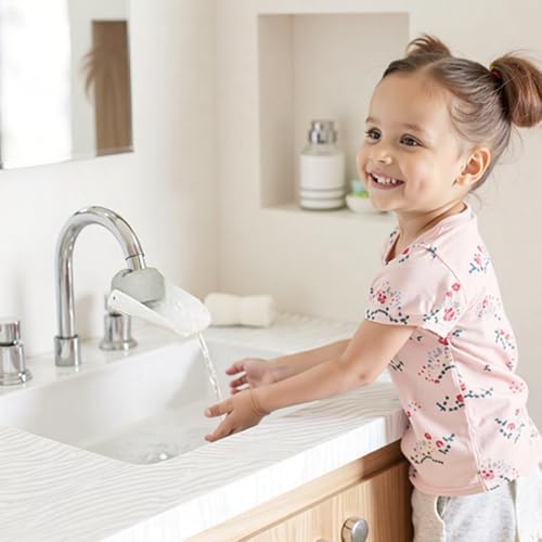 Childhood grey faucet extender for toddlers hand washing